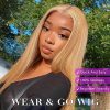 honey blonde wear go wig