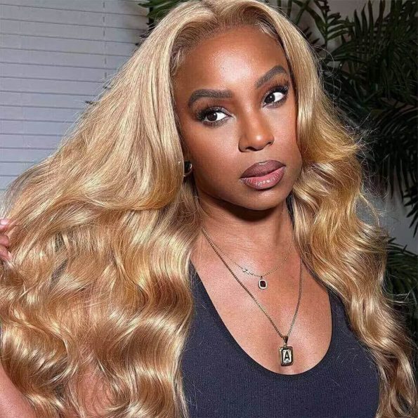 upgrade 6×5 pre cut lace wig honey blonde (1)