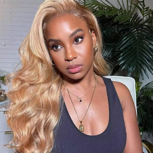 upgrade 6×5 pre cut lace wig honey blonde (2)