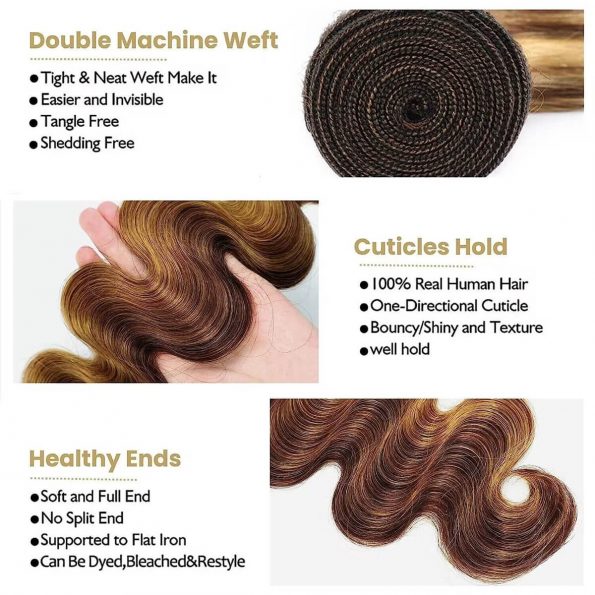 honey blonde highlight body wave hair bundles (1)