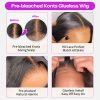 super double drawn bone straight wig mid length (2)