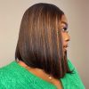 bleach knots highlight straight bob wig (3)