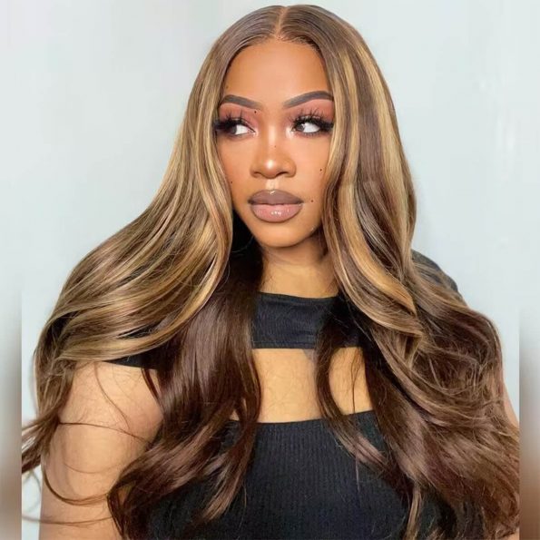 special offer honey blonde lace front wig (1)