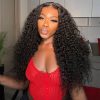 pull go deep wave glueless wig