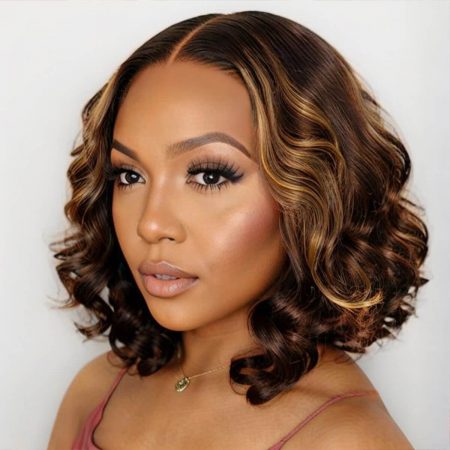 honey blonde ready to go glueless wig (1)