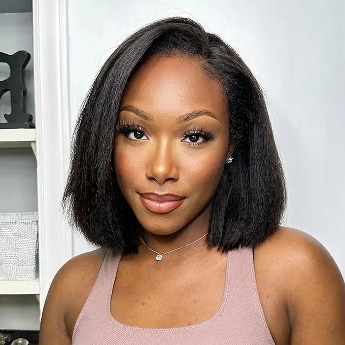 kinky straight bob wig (2)