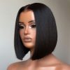 glueless straight bob wig (2)