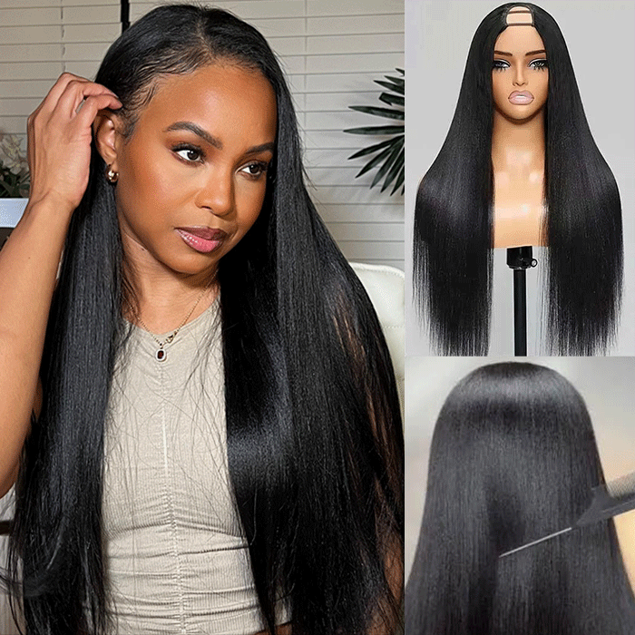 u part yaki straight wig
