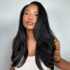 yaki straight half wig