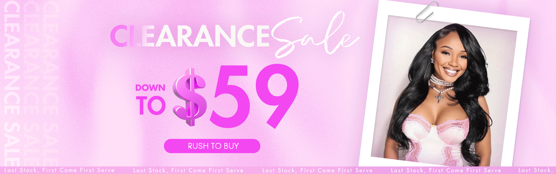 clearance sale