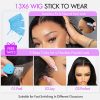 water wave pull go wig