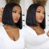 6×5 bone straight bob wig sdd