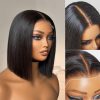6×5 bone straight bob wig sdd